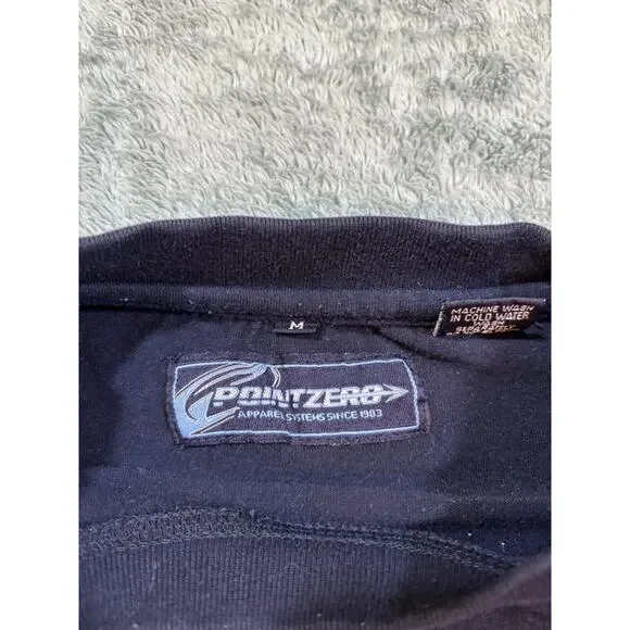 Point Zero Black Yellow Stripe T-Shirt Size US UK Medium - Picture 3 of 9